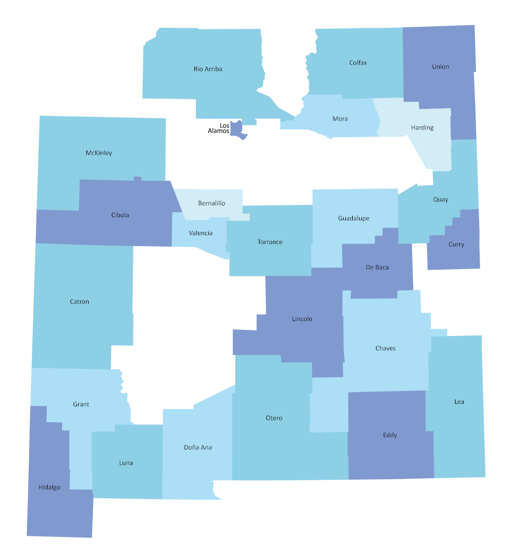 New Mexico Areas Served